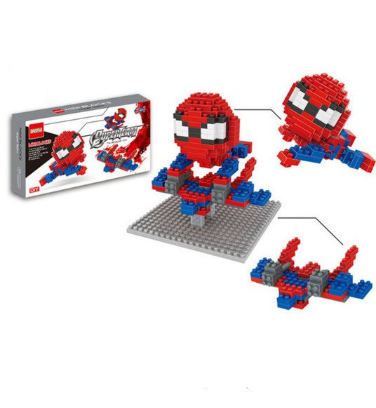 Block Model Marvel Hero Spiderman